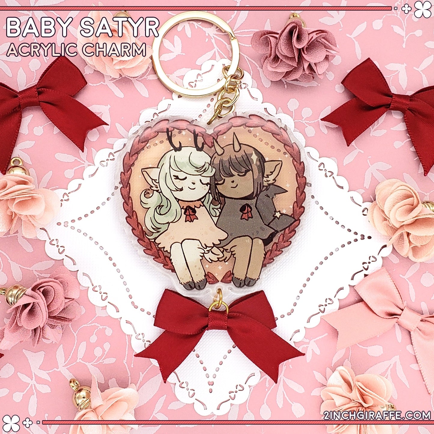 Baby Satyr Acrylic Charm