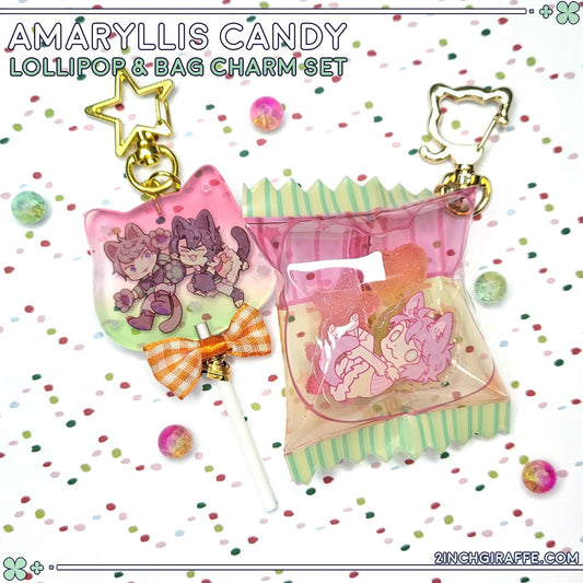 Amaryllis Candy Charm Set