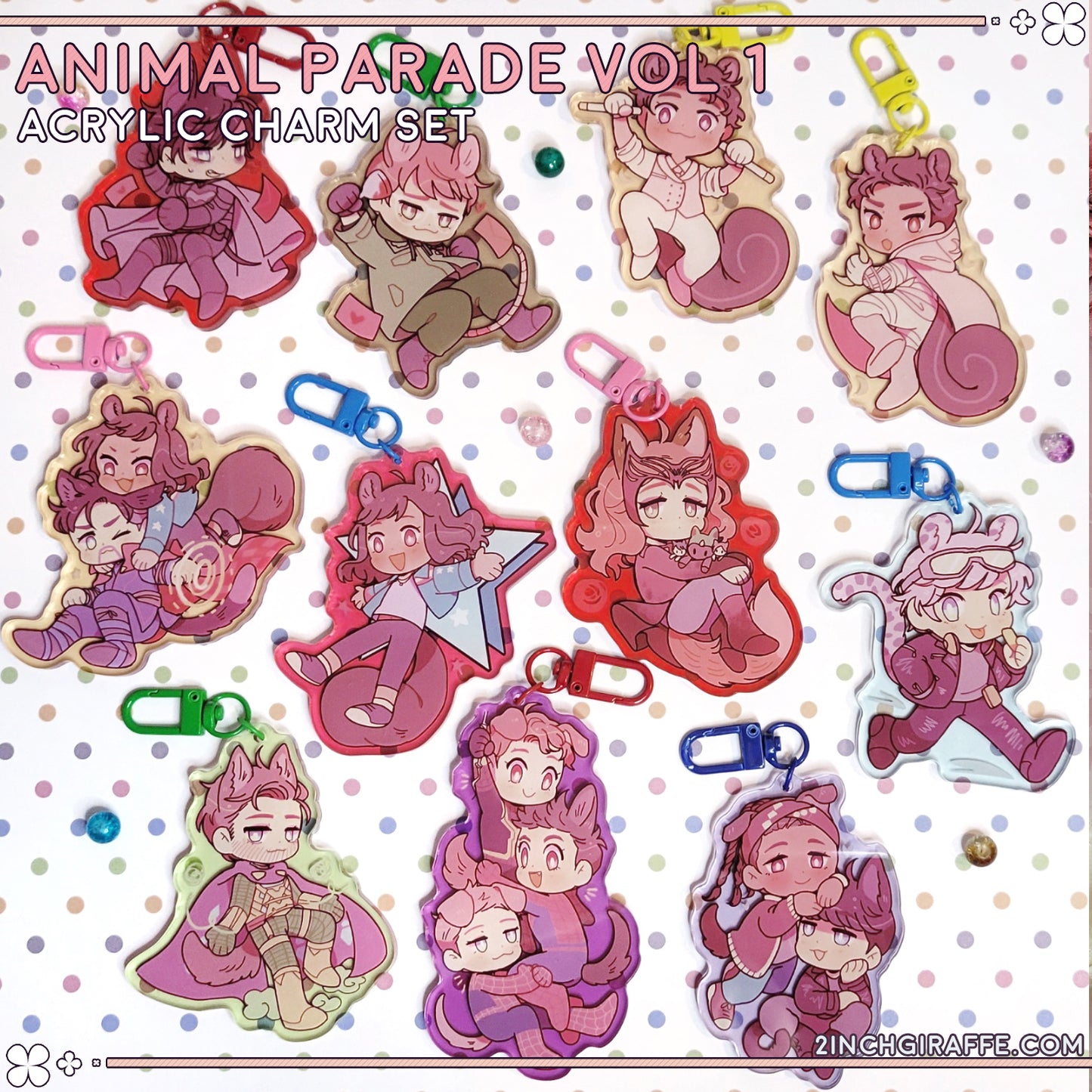 Animal Parade - Series 1 - Charm Set