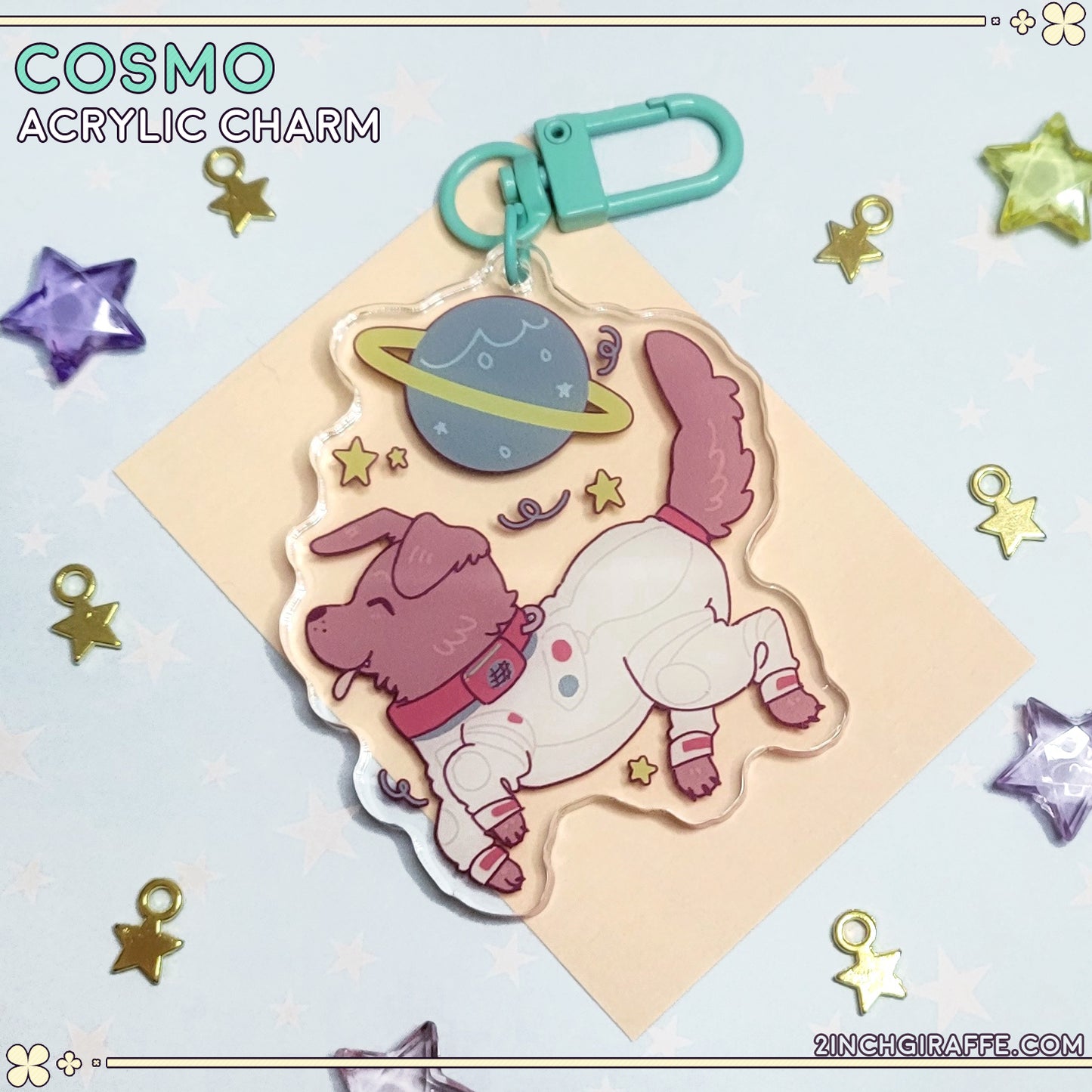 Cosmo Acrylic Charm