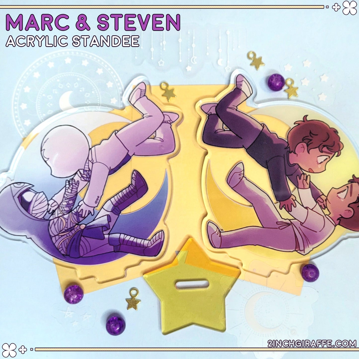 Marc & Steven Acrylic Standee