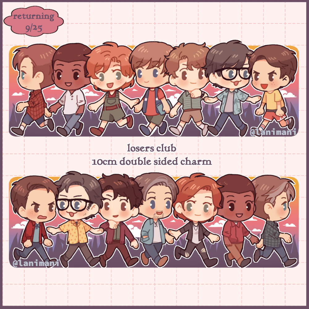 Losers Club Long Charm