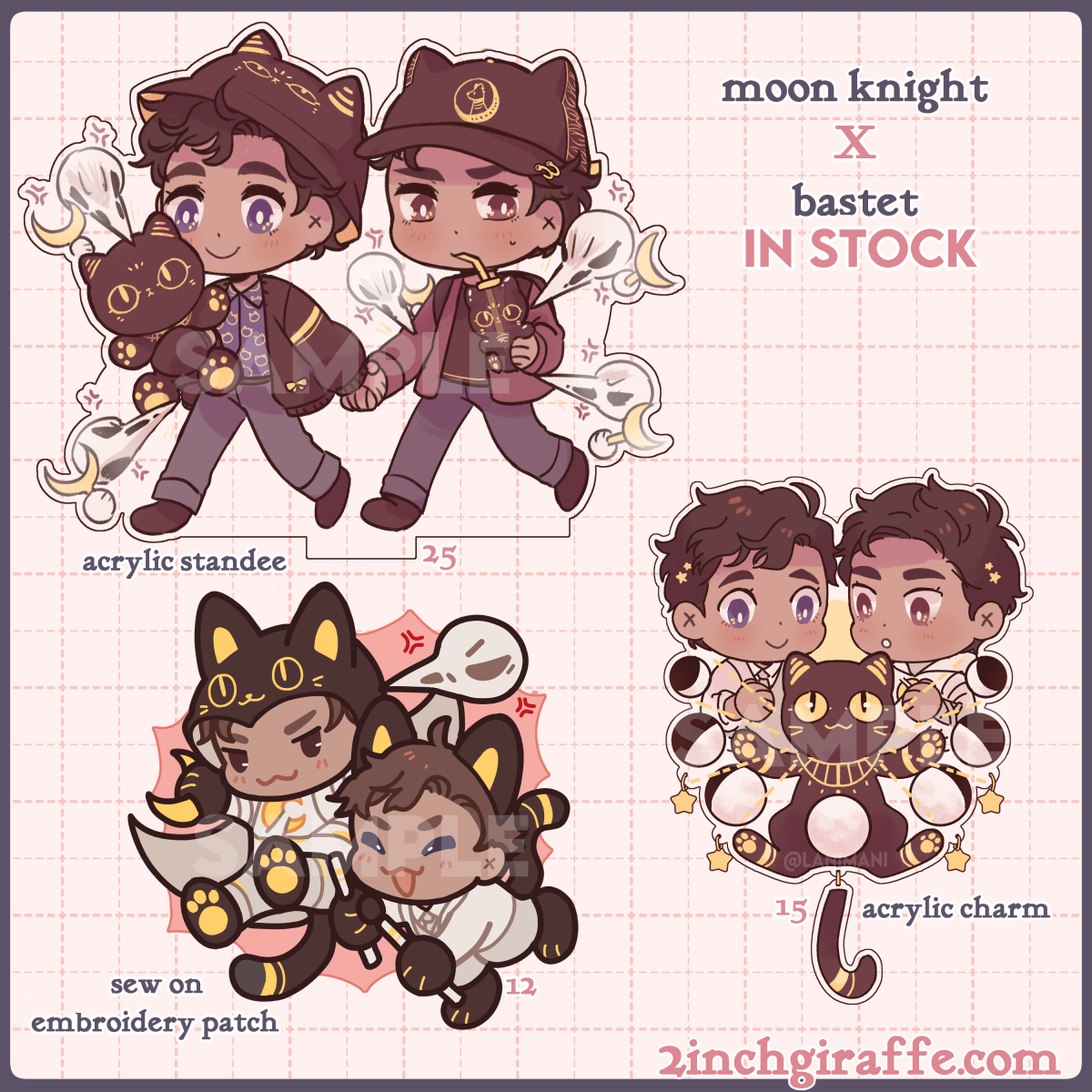 Moonknight X Bastet Merch Set