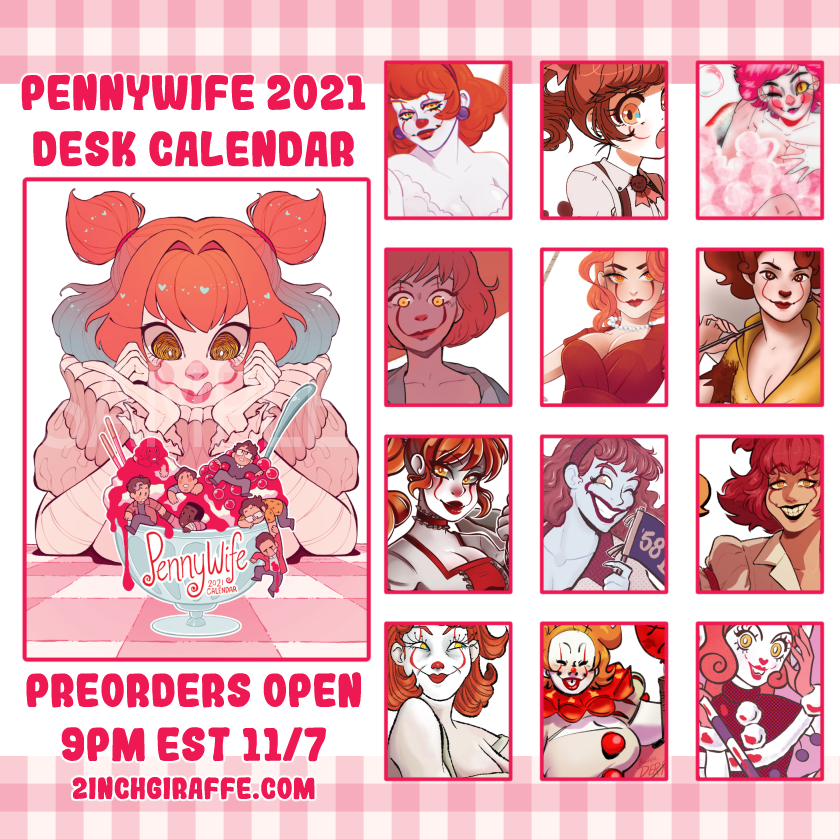 PENNYWIFE 2021 CALENDAR