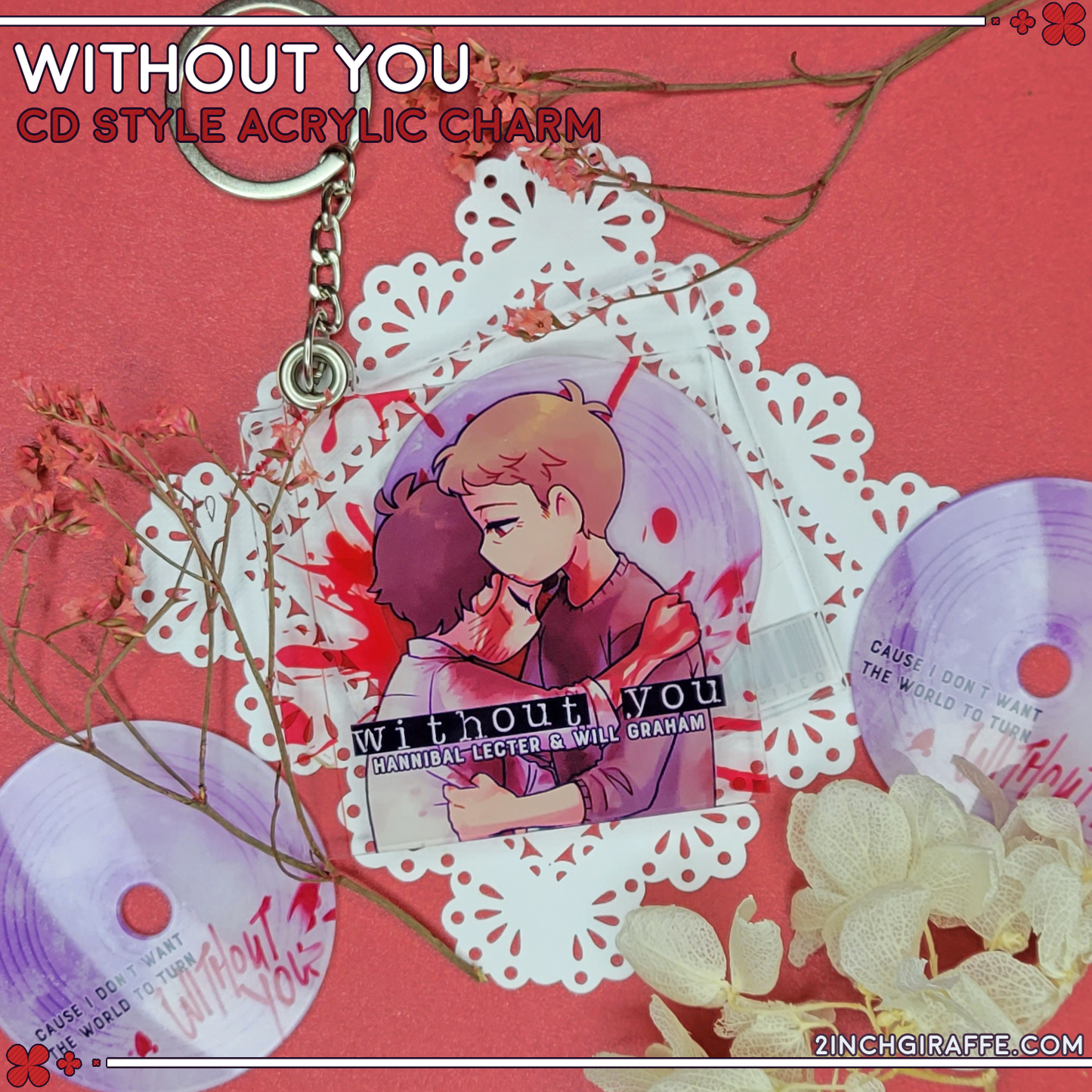 Without You Faux CD Charm