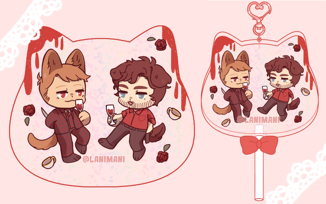 Cat & Dog Lollipop Charm