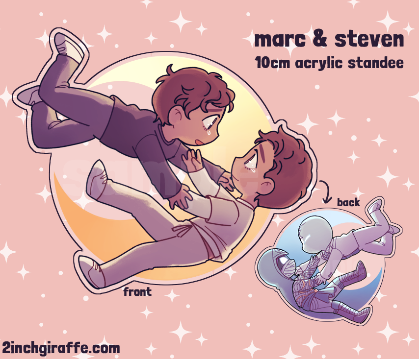 Marc & Steven Acrylic Standee
