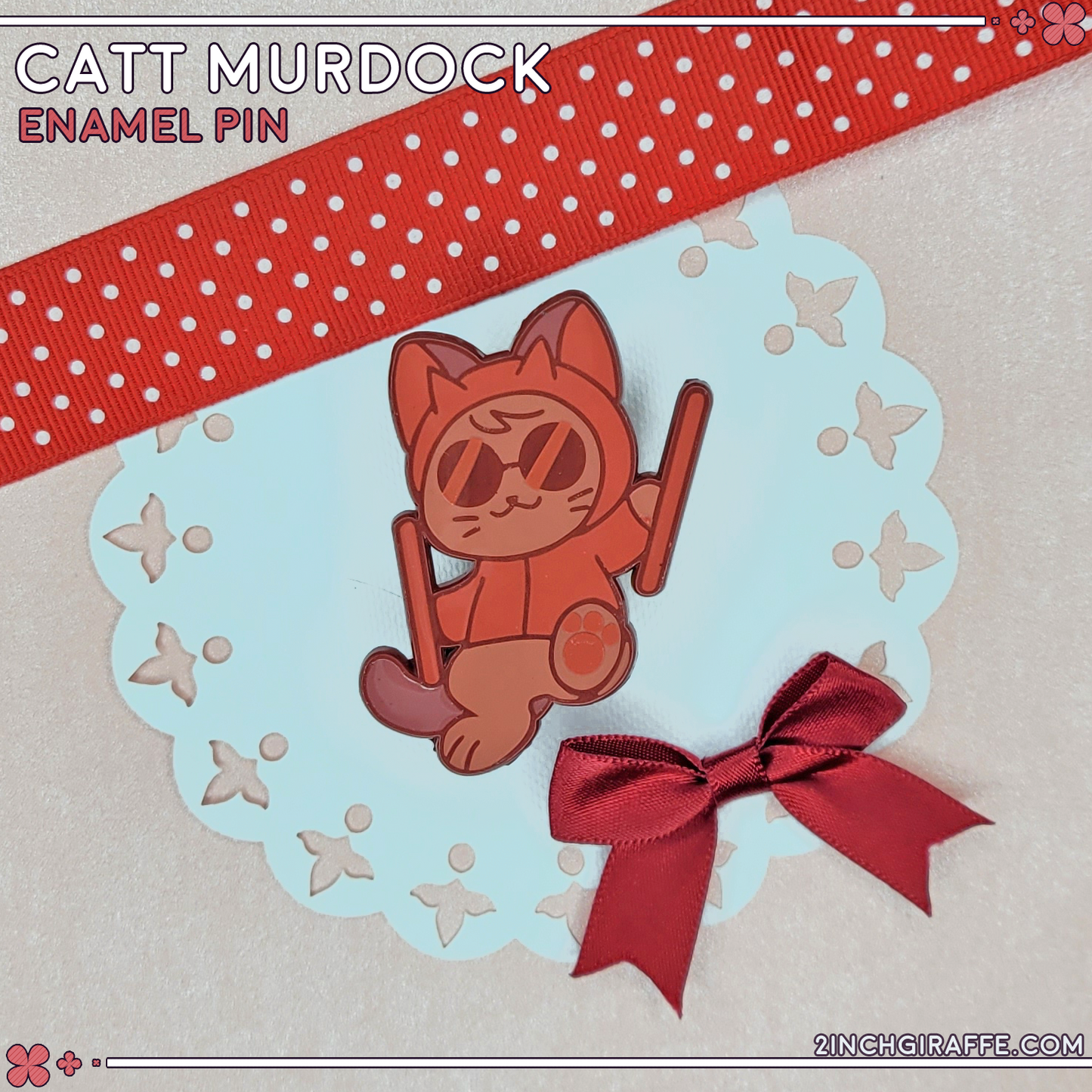 Catt Murdock Soft Enamel Pin