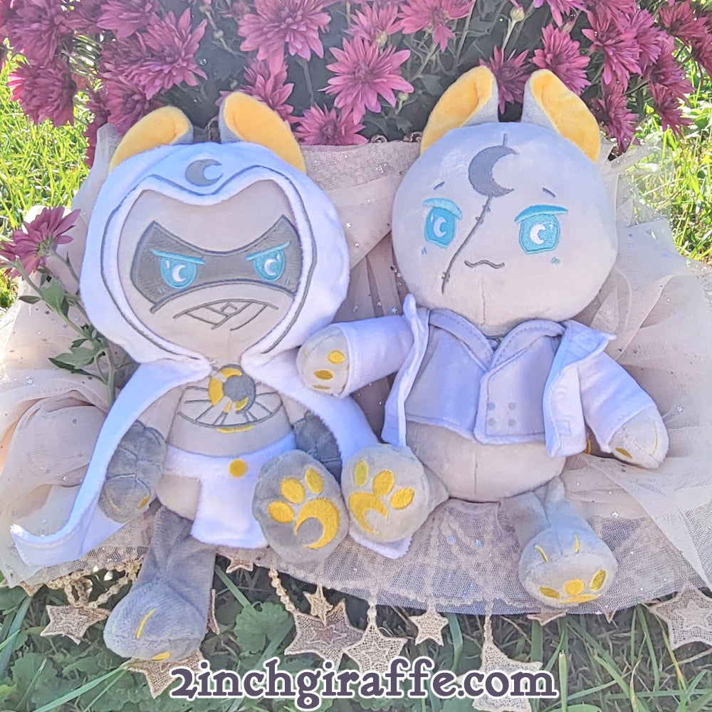 Moon Squirrel Plush Set