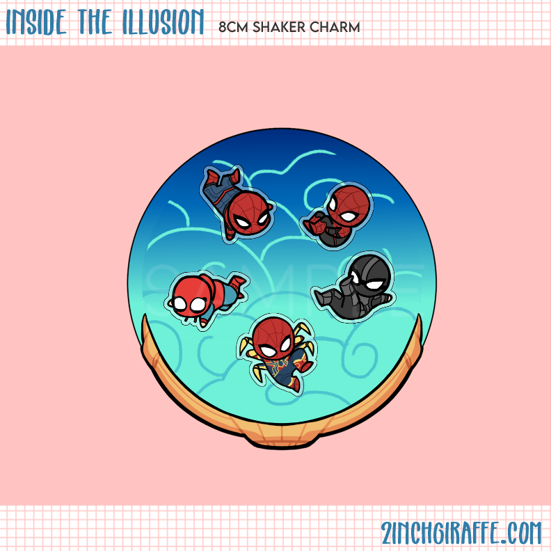 Inside The Illusion Shaker Charm