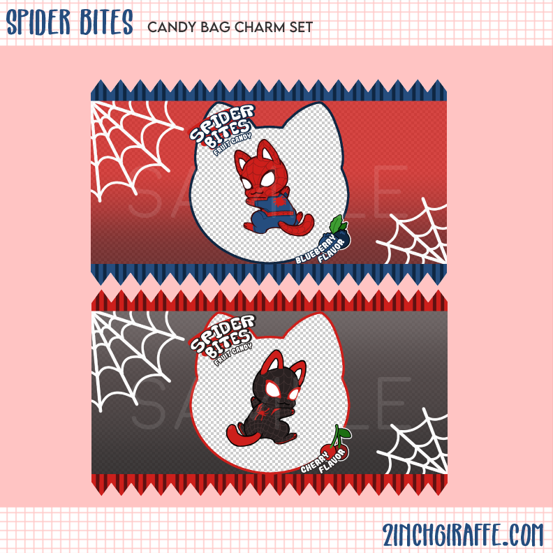 Spider Bites Candy Charm