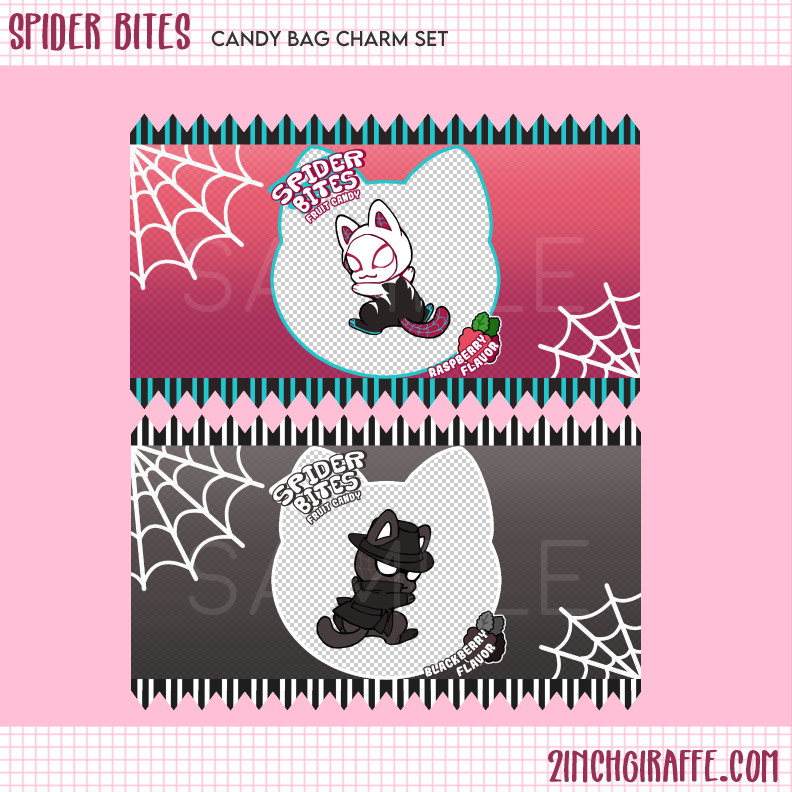 Spider Bites Candy Charm