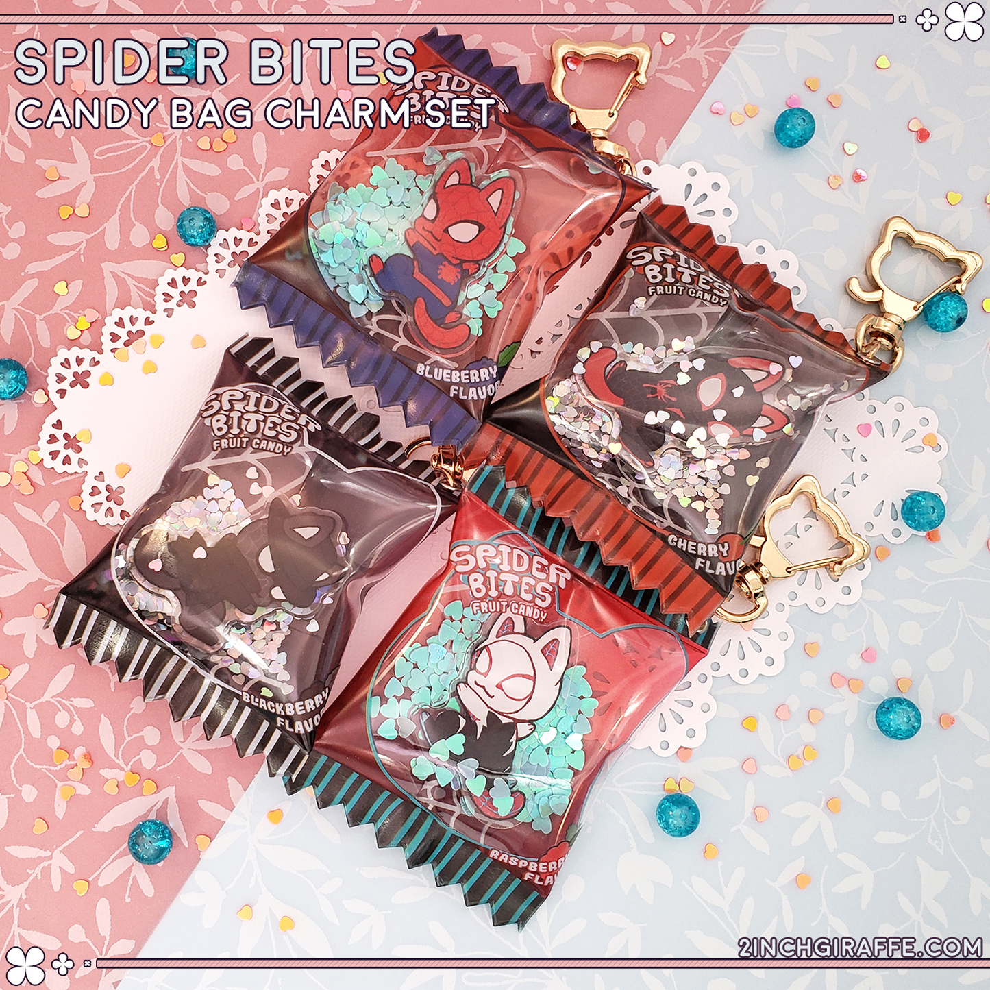 Spider Bites Candy Charm