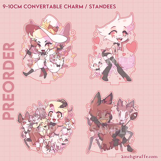[PREORDER] HH Standee/Charms