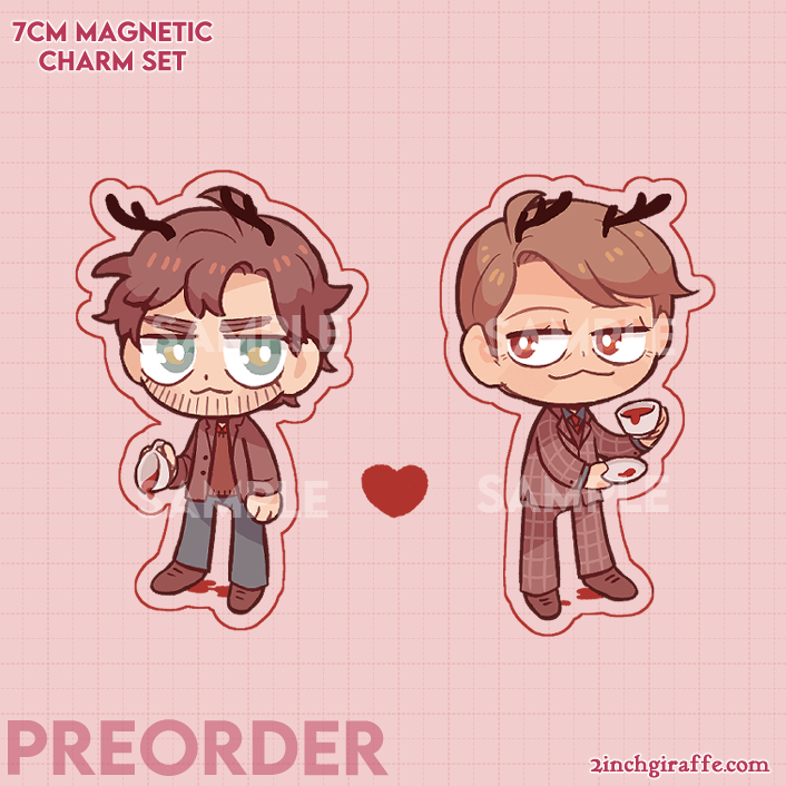 Hannigram Magnetic Charm Set