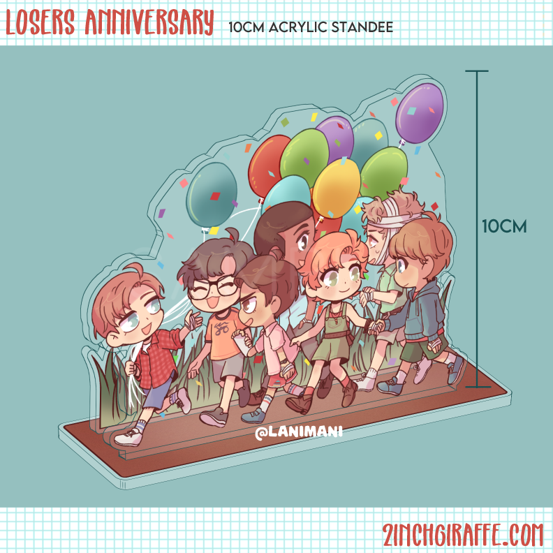 Losers Anniversary Acrylic Standee