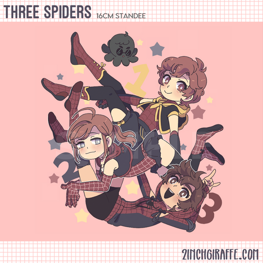 Three Spiders Standee